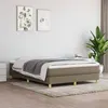 Image de vidaXL Cadre de lit sans matelas taupe 140x190 cm tissu3120610