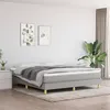 Image de vidaXL Cadre de lit sans matelas gris clair 160x200 cm tissu3120622
