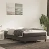 Image de vidaXL Cadre de lit sans matelas gris foncé 120x200 cm velours3120761