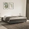 Image de vidaXL Cadre de lit sans matelas gris foncé 160x200 cm velours3120779