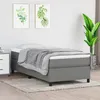 Image de vidaXL Cadre de lit sans matelas gris foncé 90x200 cm tissu3120831