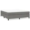 Image de vidaXL Cadre de lit Gris foncÃ© 180 x 200 cm Tissu