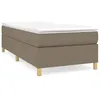Image de vidaXL Cadre de lit Taupe 80x200 cm Tissu