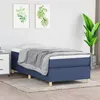 Image de vidaXL Cadre de lit sans matelas bleu 90x190 cm tissu3120927