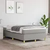 Image de vidaXL Cadre de lit sans matelas gris clair 120x200 cm tissu3120945