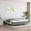 Image de vidaXL Cadre de lit sans matelas gris foncé 160x200 cm tissu3120970