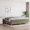Image de vidaXL Cadre de lit sans matelas taupe 200x200 cm tissu3120989