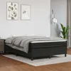 Image de vidaXL Cadre de lit sans matelas noir 140x190 cm similicuir3121041