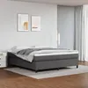 Image de vidaXL Cadre de lit sans matelas gris 180x200 cm similicuir3121063