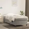 Image de vidaXL Cadre de lit sans matelas gris clair 90x200 cm velours3121096