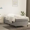 Image de vidaXL Cadre de lit sans matelas gris clair 100x200 cm velours3121102