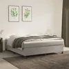 Image de vidaXL Cadre de lit sans matelas gris clair 180x200 cm velours3121132