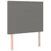 Image de Vidaxl TÃªtes De Lit 2 Pcs Gris Clair 90x5x78/88 Cm Tissu