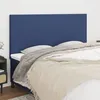 Image de vidaXL TÃªtes de lit 4 pcs Bleu 80x5x78/88 cm Tissu