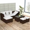 Image de vidaXL TÃªtes de lit 4 pcs Taupe 100x5x78/88 cm Tissu
