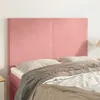 Image de vidaXL TÃªtes de lit 4 pcs Rose 72x5x78/88 cm Velours