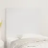 Image de vidaXL Têtes de lit 2 pcs Blanc 80x5x78/88 cm Similicuir