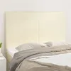 Image de vidaXL Têtes de lit 4 pcs Crème 72x5x78/88 cm Similicuir