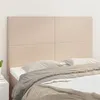 Image de vidaXL Têtes de lit 4 pcs Cappuccino 72x5x78/88 cm Similicuir3116147
