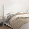 Image de vidaXL Têtes de lit 4 pcs Blanc 100x5x78/88 cm Similicuir