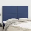 Image de vidaXL Têtes de lit 4 pcs Bleu 72x5x78/88 cm Tissu