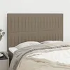 Image de vidaXL Têtes de lit 4 pcs Taupe 72x5x78/88 cm Tissu3116572