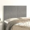 Image de vidaXL Têtes de lit 4 pcs Gris clair 72x5x78/88 cm Velours