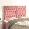Image de vidaXL TÃªtes de lit 4 pcs Rose 72x7x78/88 cm Velours