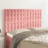 Image de vidaXL Têtes de lit 4 pcs Rose 72x5x78/88 cm Velours