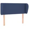 Image de vidaXL TÃªte de lit avec oreilles Bleu 93x23x78/88 cm Tissu
