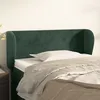 Image de vidaXL TÃªte de lit avec oreilles Vert foncÃ© 103x23x78/88 cm Velours