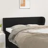 Image de vidaXL Tête de lit avec oreilles Gris 147x23x78/88 cm Similicuir3116958