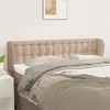 Image de vidaXL Tête de lit avec oreilles Cappuccino 147x23x78/88 cm Similicuir3117239
