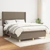 Image de vidaXL TÃªte de lit avec oreilles Blanc 147x23x118/128 cm Similicuir