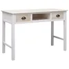 Image de vidaXL TÃªte de lit avec oreilles Noir 83x23x118/128 cm Tissu