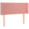Image de vidaXL TÃªte de lit avec oreilles Rose 83x16x78/88 cm Velours