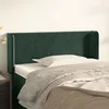 Image de vidaXL TÃªte de lit avec oreilles Vert foncÃ© 103x16x78/88 cm Velours