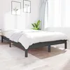 Image de vidaXL TÃªte de lit avec oreilles Gris foncÃ© 163x16x78/88 cm Velours