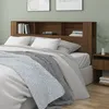 Image de vidaXL TÃªte de lit avec oreilles Vert foncÃ© 83x16x78/88 cm Velours