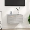 Image de vidaXL Vidaxl Tête De Lit À Led Taupe 90x5x118/128 Cm Tissu
