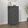 Image de vidaXL TÃªte de lit Ã  LED Gris foncÃ© 147x16x118/128 cm Tissu