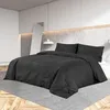 Image de vidaXL Sommier tapissier avec matelas et LED Bleu 160x200 cm Tissu