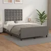 Image de vidaXL Cadre de lit sans matelas gris 120x200 cm similicuir3125565
