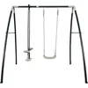 Image de Axi Set De Balançoire En Métal En Anthracite & Crème 3 Agrès
