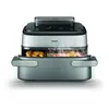 Image de Philips 5000 series NA565/02 friteuse Double 9,5 L Autonome 2750 W Friteuse d'air chaud Noir, Argent et Acier inoxydable