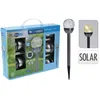 Image de Lampe Boule Solaire Inox 5 Pièces - Progarden
