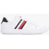 Image de Baskets Essential En Cuir Ã Semelle Cuvette Essential Leather Cupsole/White - 44
