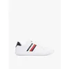 Image de Baskets Essential En Cuir Ã Semelle Cuvette Essential Leather Cupsole/White - 45