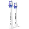 Image de TÃªte de brosse de rechange Philips Sonicare S2 Sensitive HX6052 - pour brosse Ã  dent - blanc (pack de 2)
