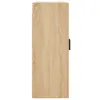 Image de Vidaxl Armoires Murales 2 Pcs ChÃªne Sonoma 69,5x34x90 Cm